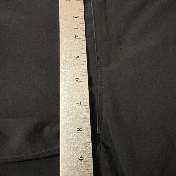 REI Co-op Women Size 8 Petite Black Hiking Pants Straight Leg Technical Trail - Picture 6 of 11